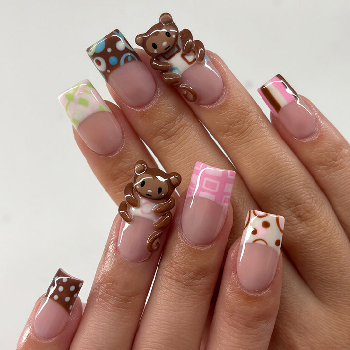 Playful Cartoon-Themed Nail Art Bowlift