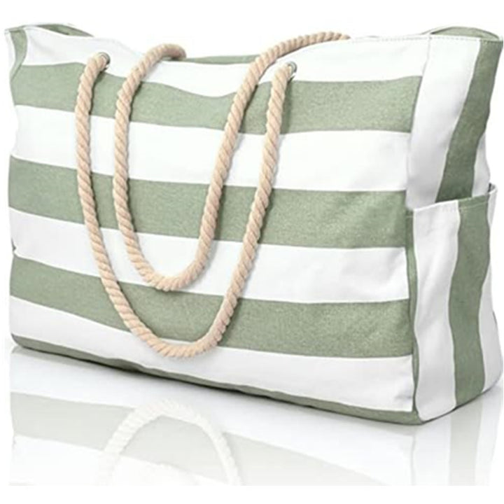 Beach bag with practical outer pocket Bowlift
