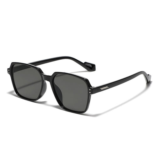 Women's square sunglasses with stylish plastic frame and polarized lenses Bowlift
