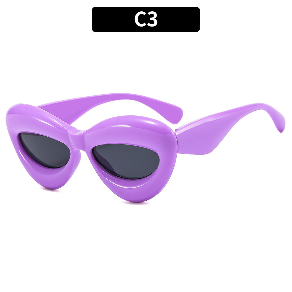 Futuristic Cat-Eye Sunglasses  1787664573
