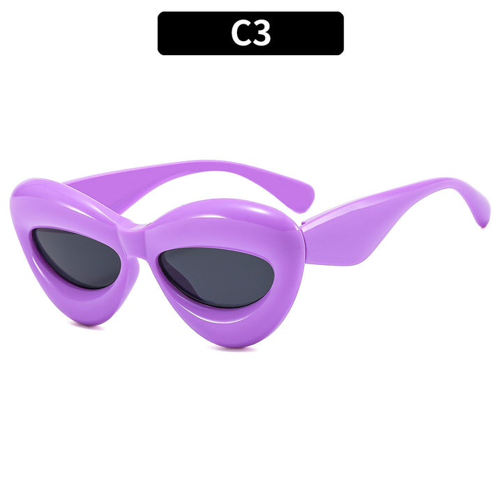 Futuristic Cat-Eye Sunglasses  1787664573