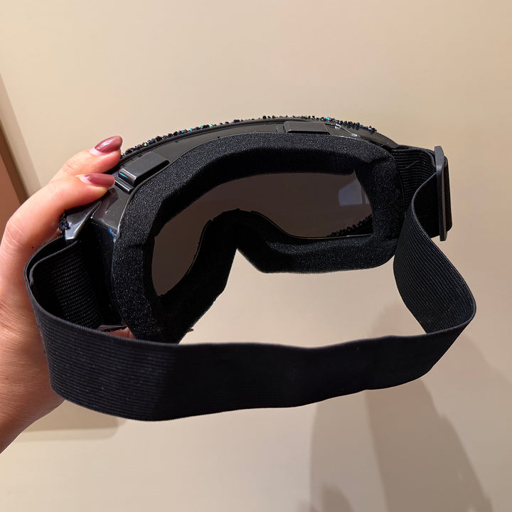 Women's ski goggles with sparkling crystal detailing Bowlift