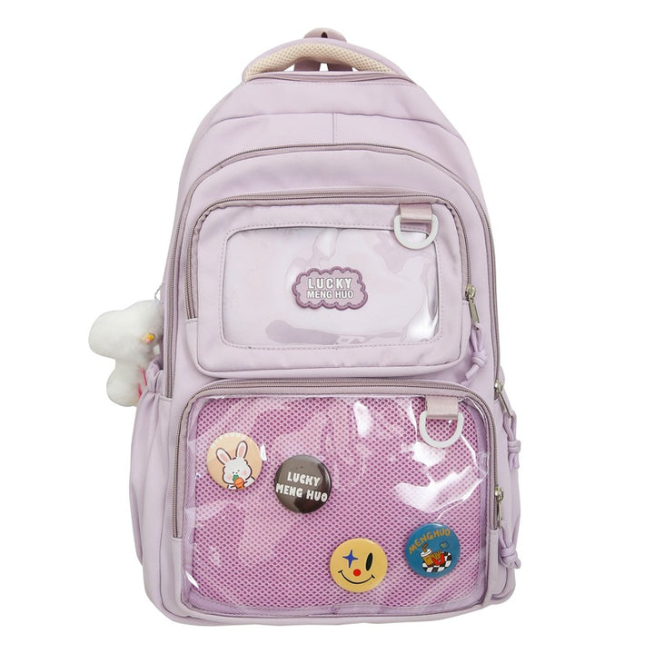 Multi-Compartment Travel School Backpack Bowlift