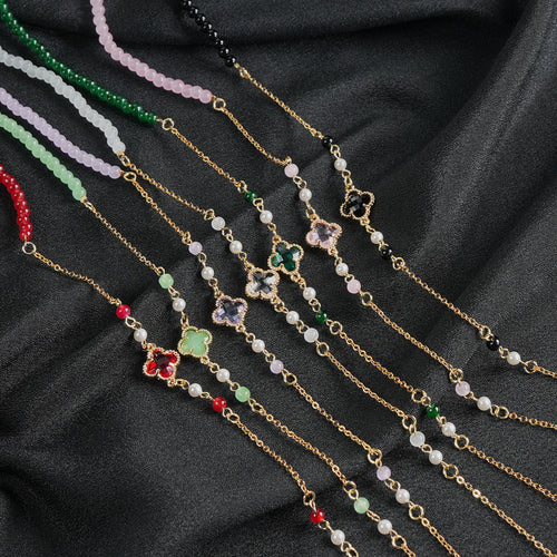 Unique Beaded Eyewear Chain Bowlift