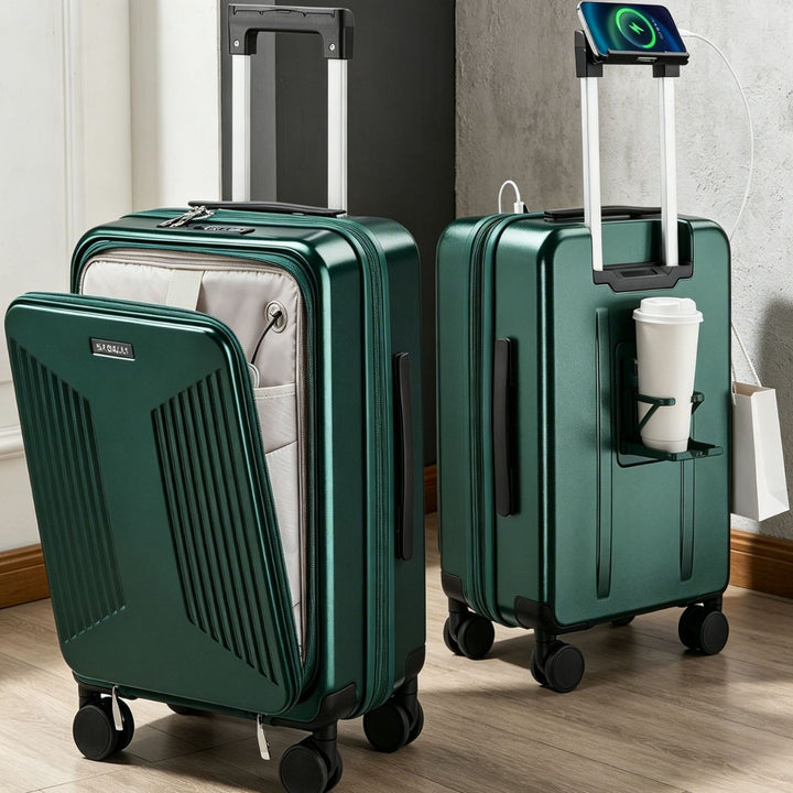 Unisex Smart Multi-Functional Carry-On Luggage Bowlift