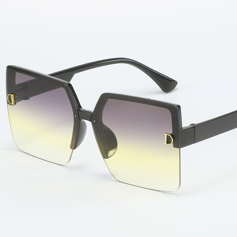 Women's Oversized Sunglasses with High-Quality Gradient Bowlift