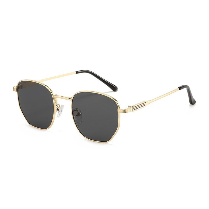 Men's Geometric Square Frame Sunglasses Bowlift