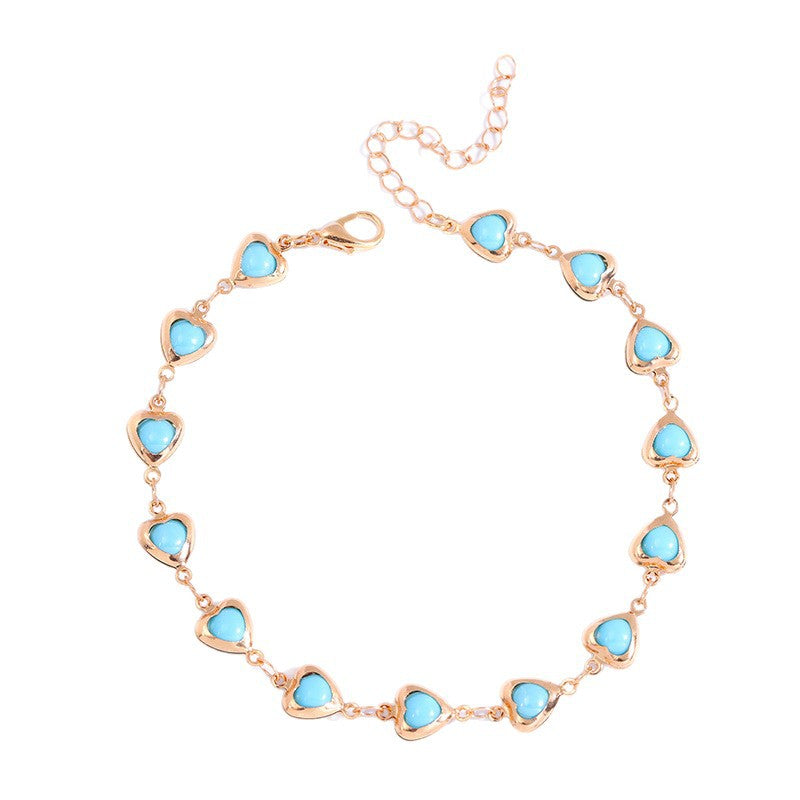 Charming Heart-Shaped Statement Bracelet Bowlift