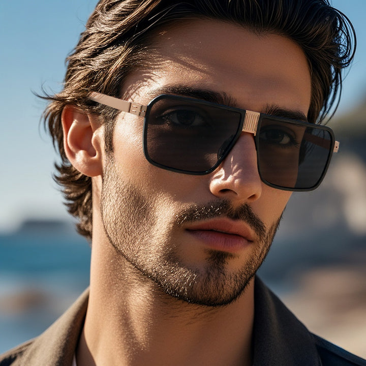 Women's fashionable sunglasses in a modern, square design Bowlift