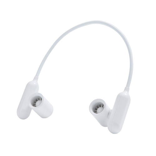 Unisex Neck headphone with built-in mini fan Bowlift