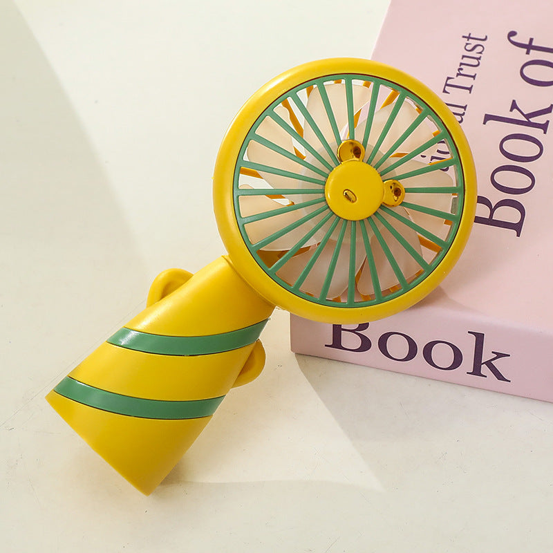 Women's Portable Mini Handheld Fan with Cute Design Bowlift