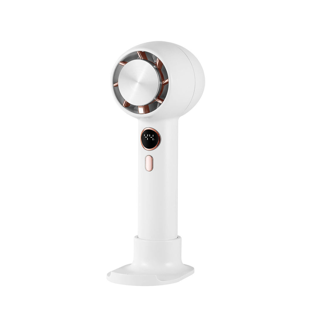 Women's Ergonomic Rechargeable Personal Cooling Fan Bowlift