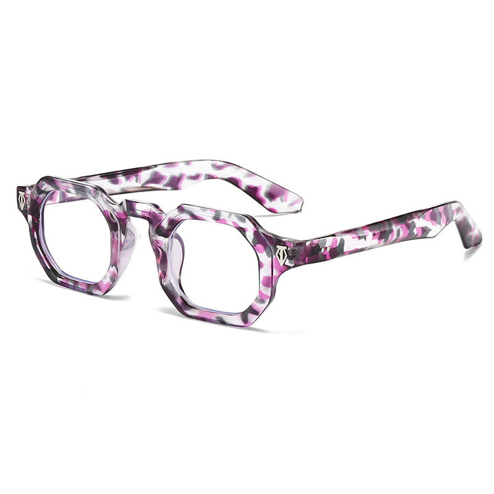Modern Octagonal Frame Sunglasses Bowlift