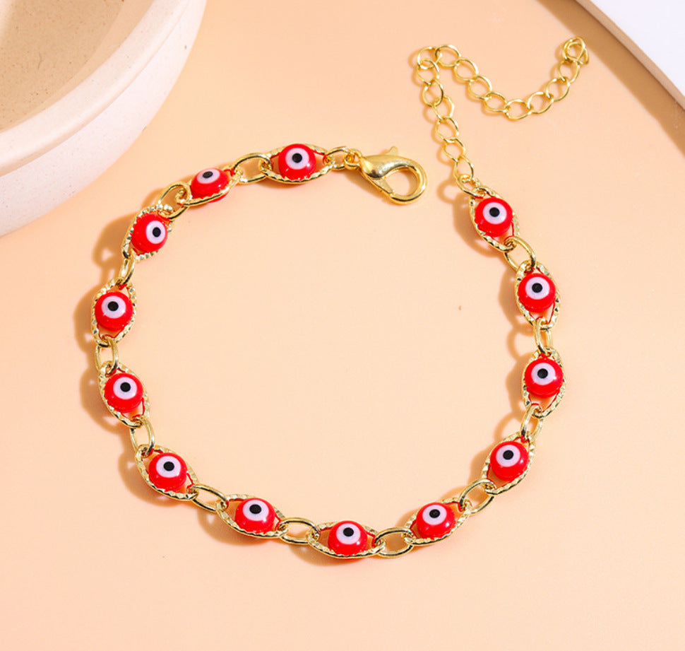 Evil Eye Charm Bracelet Bowlift 1788164291