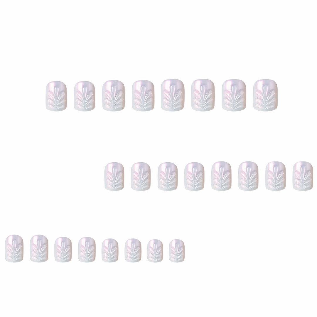 Elegant Textured Nail Design Bowlift