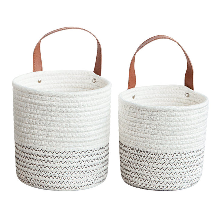 Ladies stylish storage baskets made of cotton Bowlift