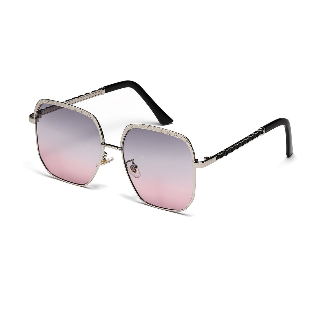 Women's fashionable oversized sunglasses in geometric design Bowlift