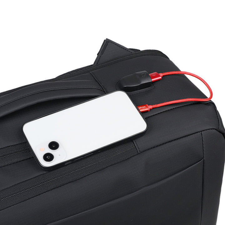Sleek Organizational Travel Backpack Bowlift