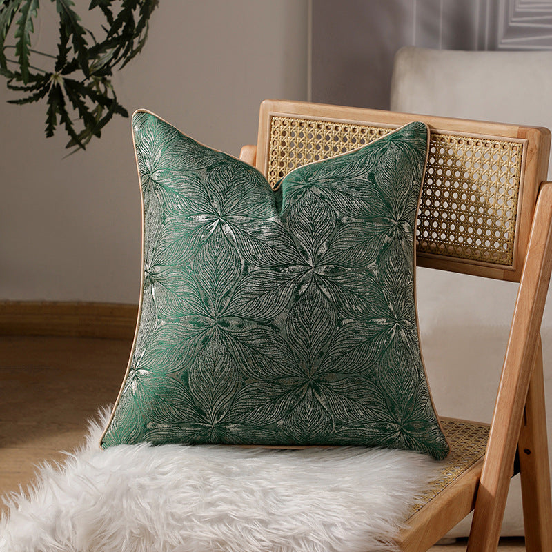 Textured Abstract Pattern Throw Pillow