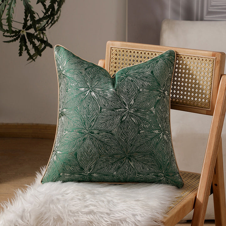 Textured Abstract Pattern Throw Pillow