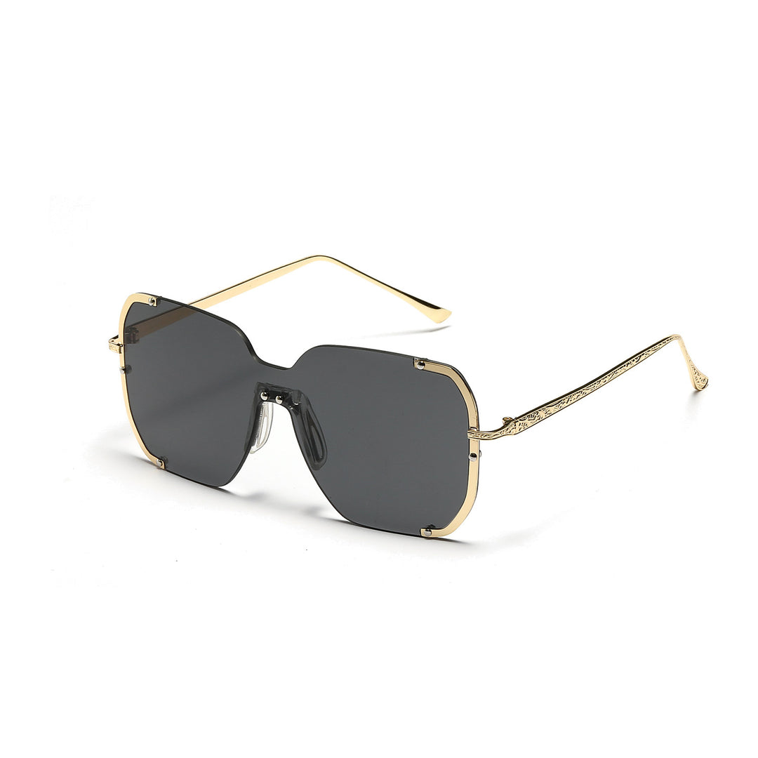 Women large stylish sun protection glasses Bowlift