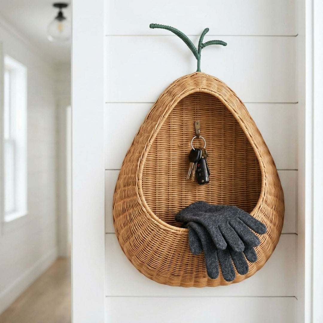 Wall basket in apple shape Bowlift