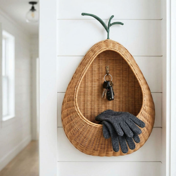 Wall basket in apple shape Bowlift