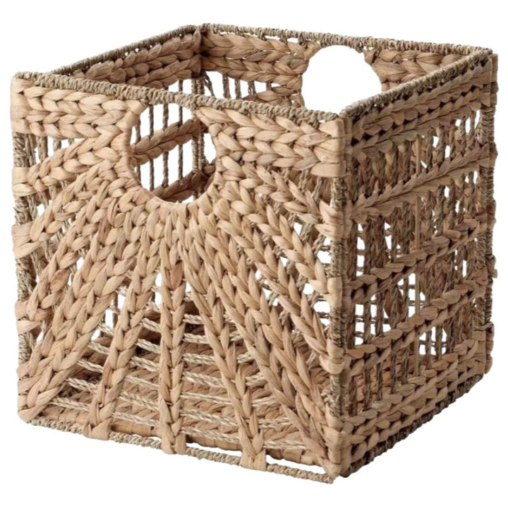 Premium Water Hyacinth Storage Basket Bowlift