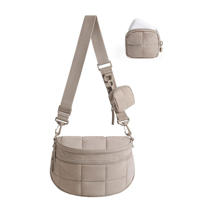 Fashionable Padded Shoulder Bag Bowlift