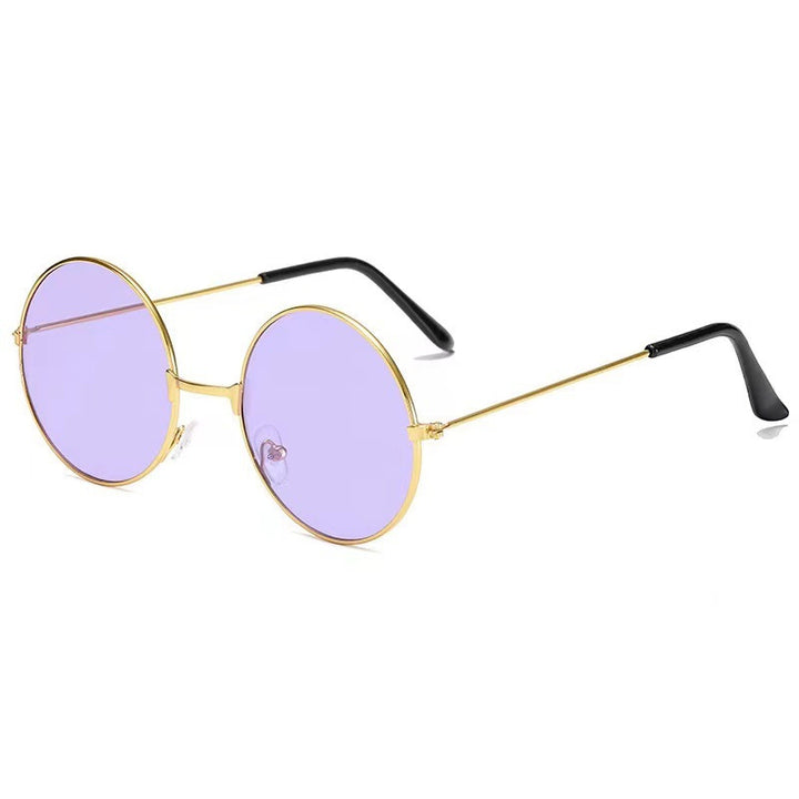 Retro Round Lens Sunglasses Bowlift