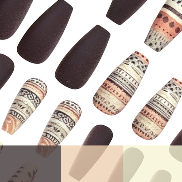 Artistic Seasonal Nail Art Design Bowlift