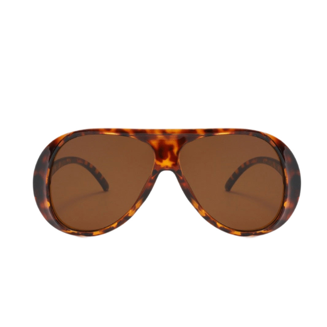 Sporty Oversized Shield Sunglasses Bowlift