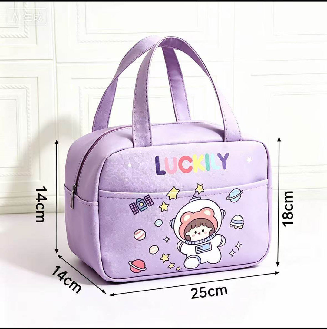 Kids' Space-Themed Travel Bag Bowlift
