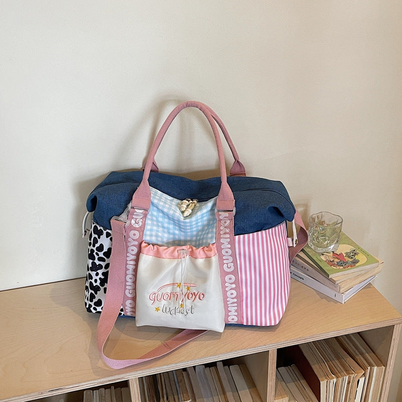 Stylish Multi-Pocket Travel Duffle
