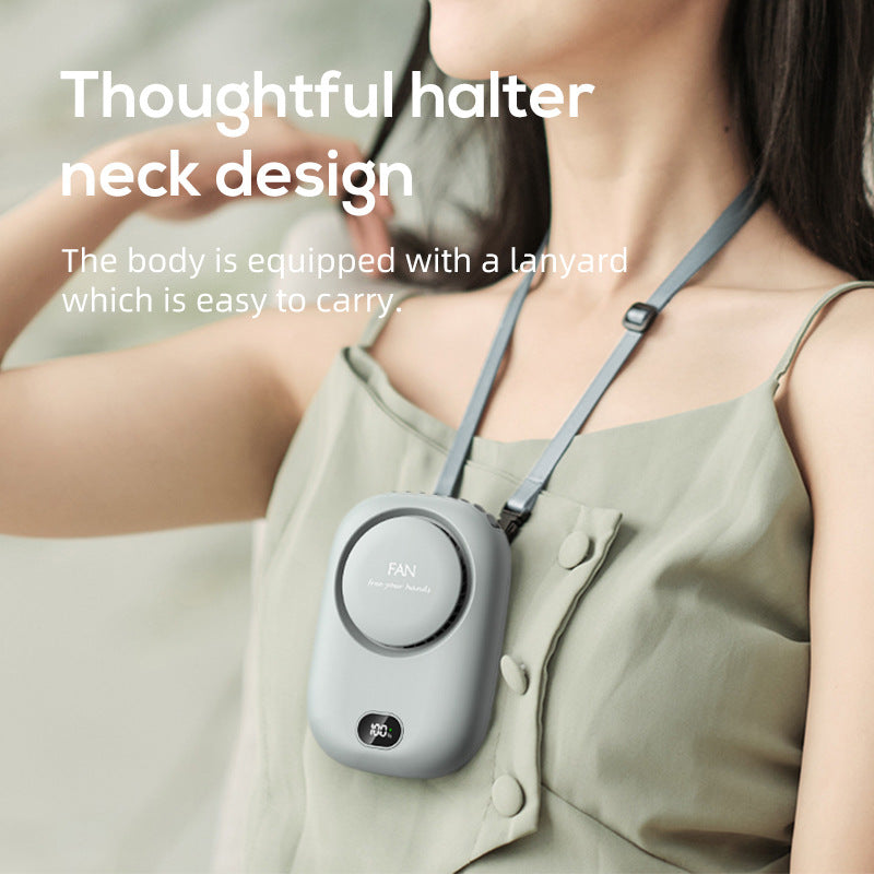 Unisex Hands-Free Portable Mini Fan Bowlift