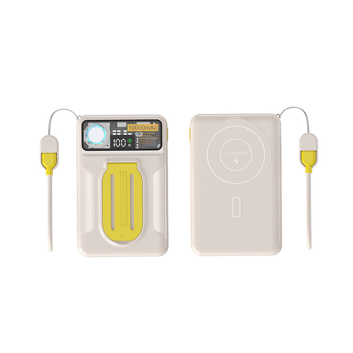 Multifunctional power bank with LED display and fast charging function Bowlift
