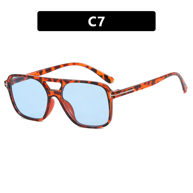 Women's fashionable sunglasses in striking leopard print Bowlift