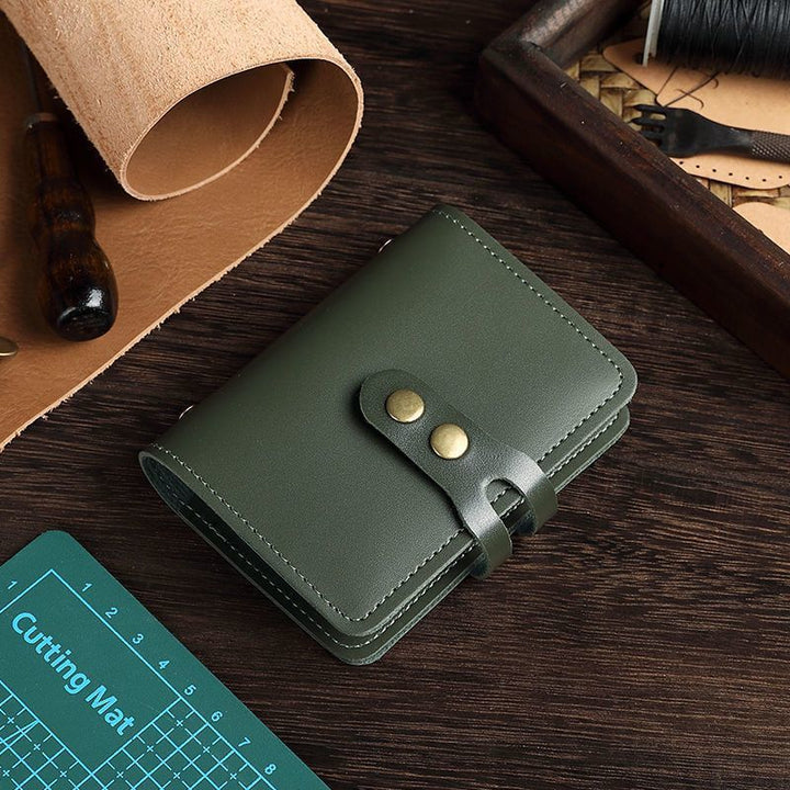 Durable Leather Card Wallet Bowlift