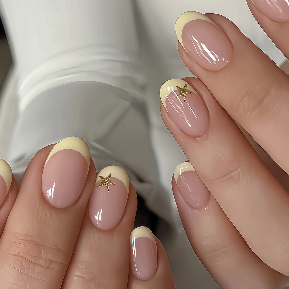 Elegant Starfish Accent Nail Art Set Bowlift