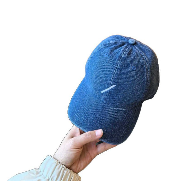 Men's Classic Denim-Style Baseball Cap Bowlift