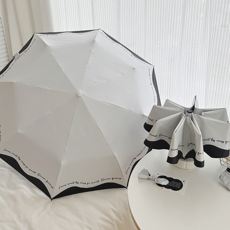 Women Folding Umbrella with Stylish Design and Practical Storage System Bowlift