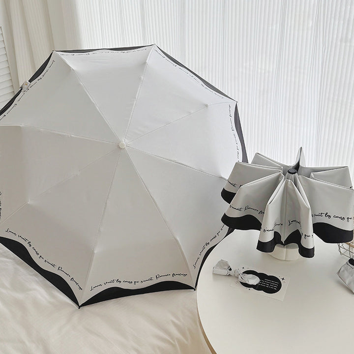 Women Folding Umbrella with Stylish Design and Practical Storage System Bowlift
