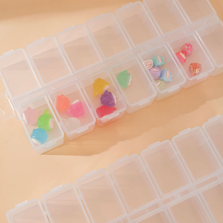Transparent Multi-Section Storage Organizer Bowlift