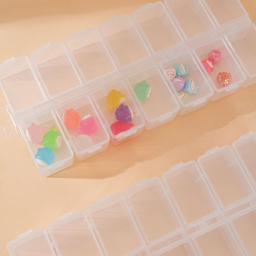 Transparent Multi-Section Storage Organizer Bowlift