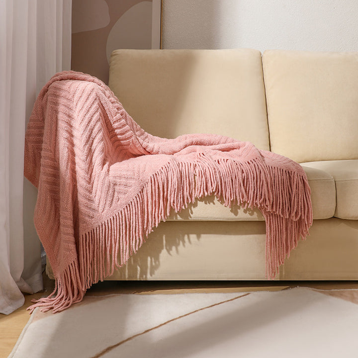 Ladies cozy throw blanket Bowlift