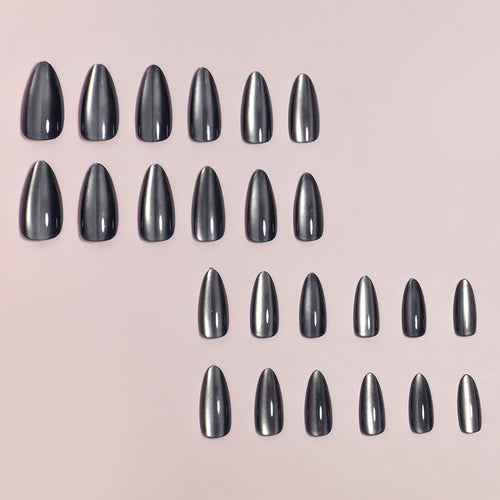 DIY Almond-Shaped Press-On Nail Set Bowlift