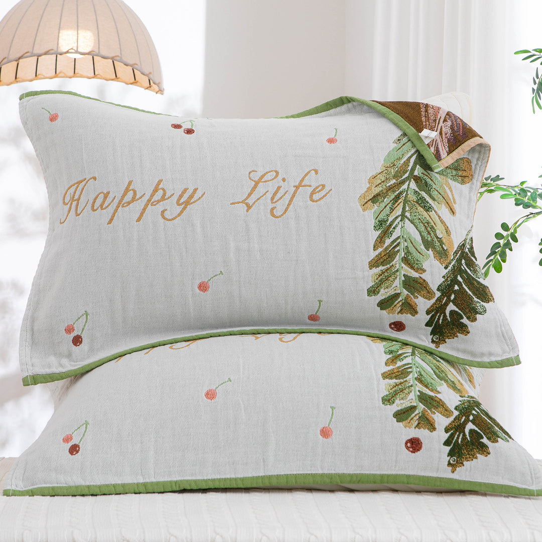 Women Decorative Pillow with Floral Pattern and High-Quality Cotton Bowlift