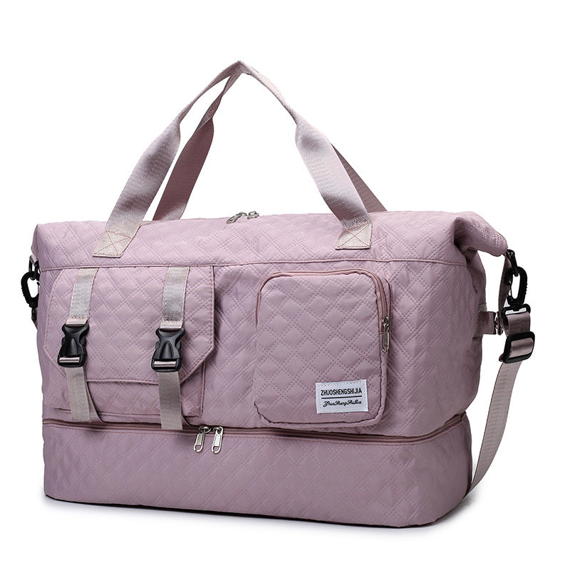 Premium Quilted Travel Tote
