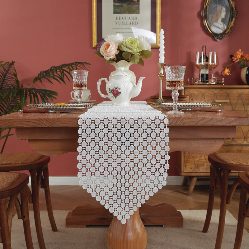 Decorative Floral Lace Table Runner