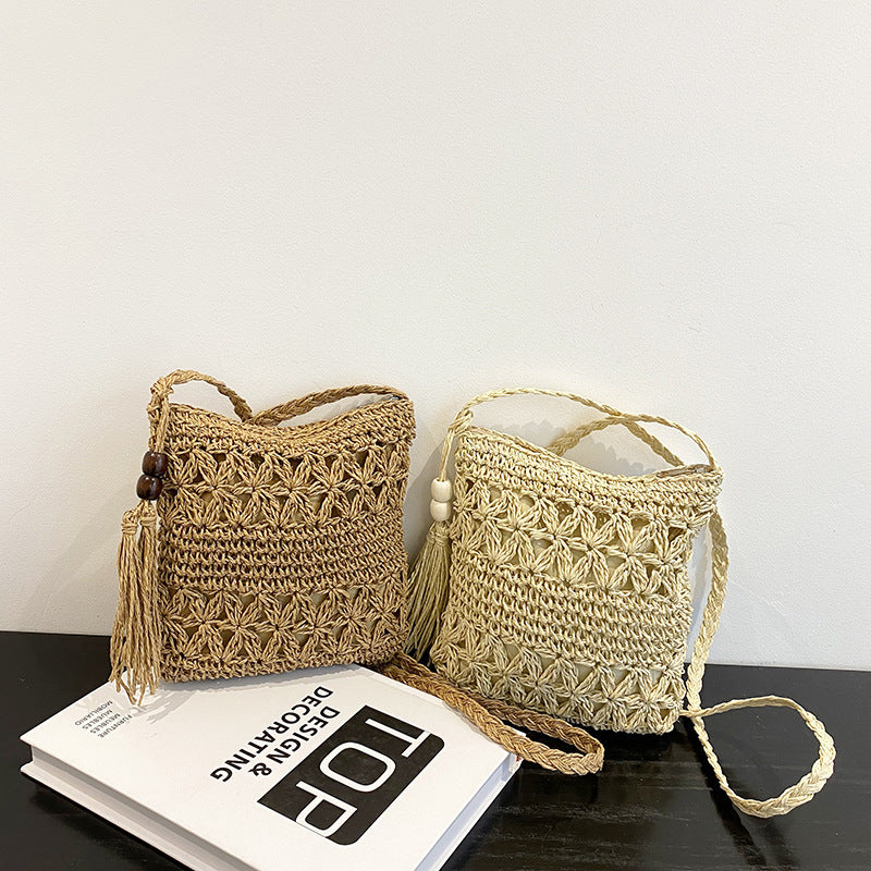 Handmade Macrame Shoulder Bag Bowlift